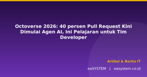 Octoverse 2026: 40% Pull Request Kini Dimulai Agen AI, Ini Pelajaran untuk Tim Developer