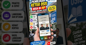 🗳️ Voting Ketua OSIS Jadi Lebih Praktis! Cukup Buka HP, Langsung Pilih