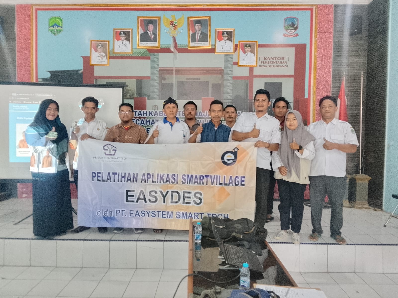 Pelatihan Easydes di Desa Silihwangi Kecamatan Bantarujeg