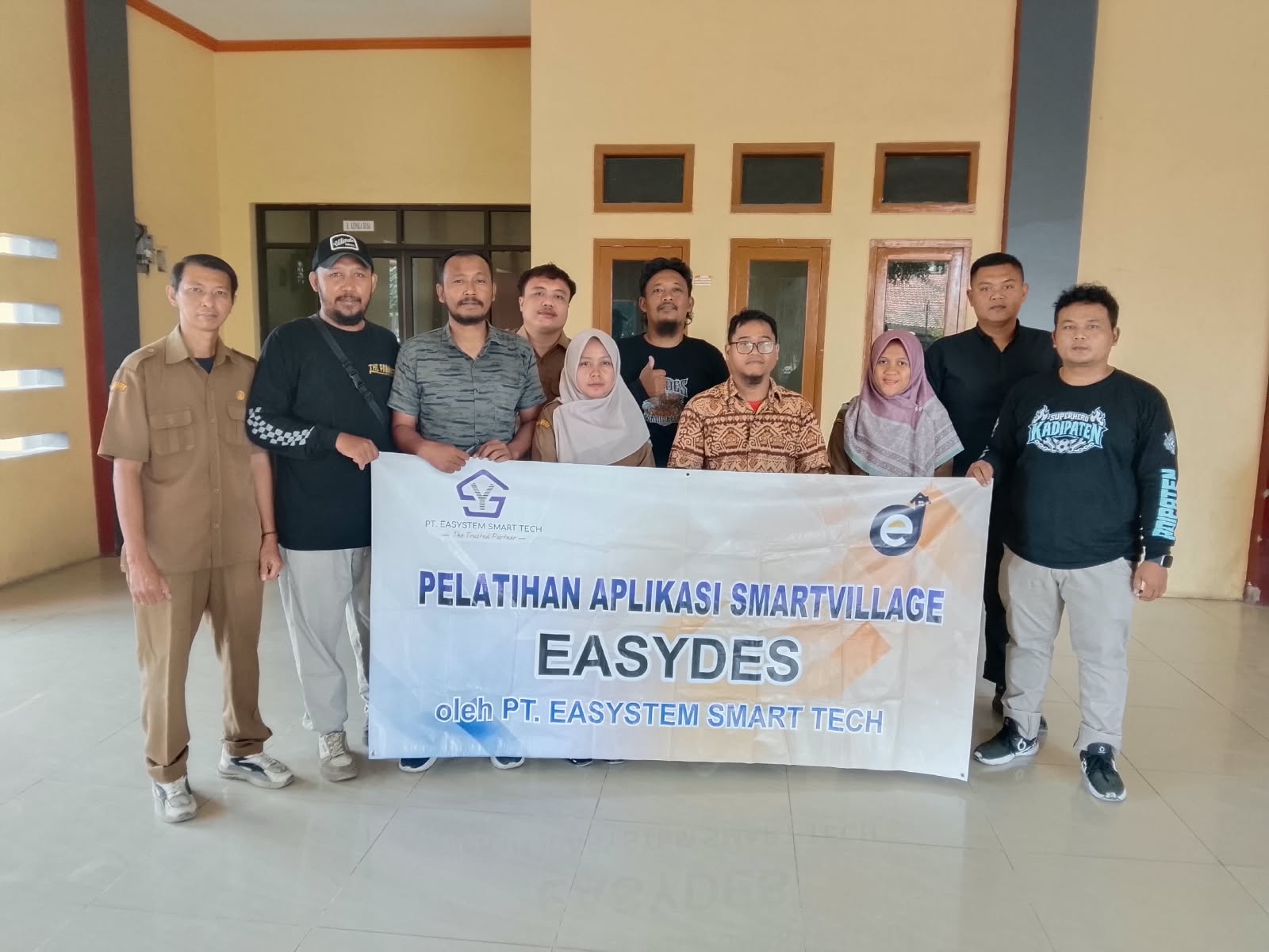 Pelatihan Easydes di Desa Kadipaten Kecamatan Kadipaten