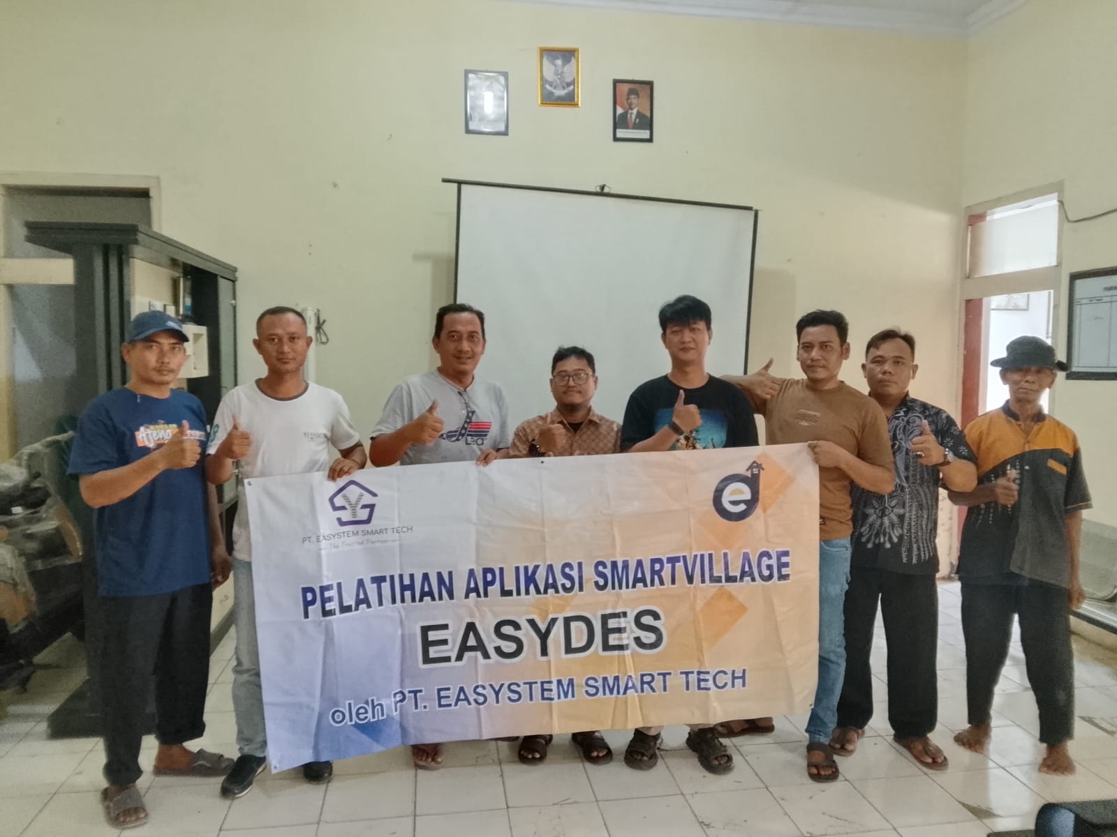 Pelatihan Easydes di Desa Sumberwetan Kecamatan Jatitujuh